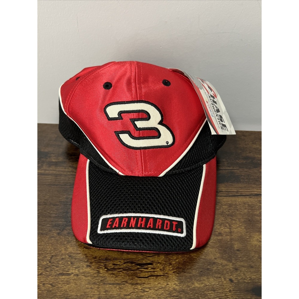 NASCAR Chase Authentics 2004 Dale Earnhardt Sr #3 Hat NEW w/Tag NWT Red/Black